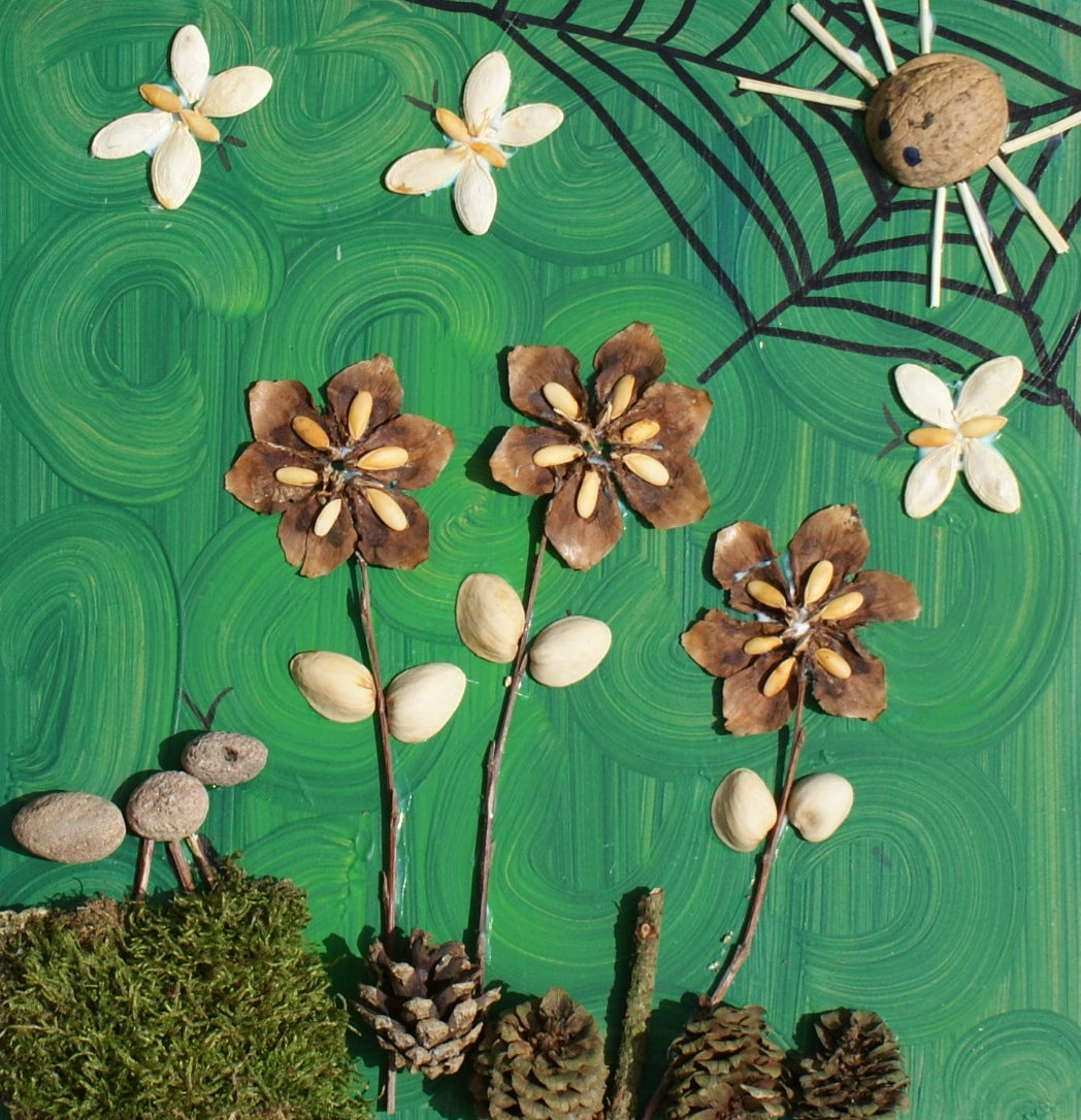 Verbindende ouder-kind workshop: kunst met schatten uit de natuur