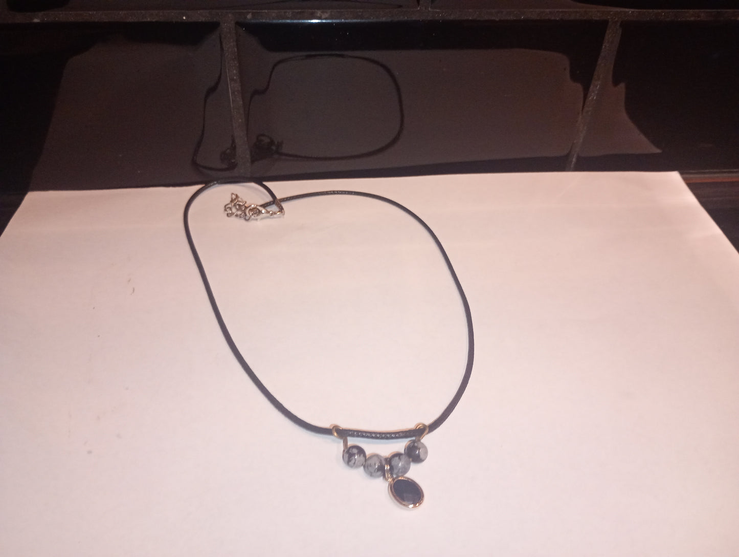 Ketting met obsidiaan