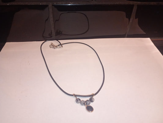 Ketting met obsidiaan